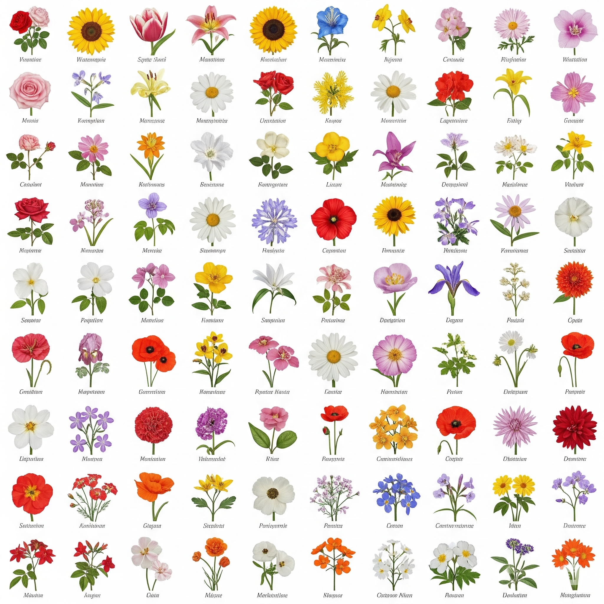 Buy Varieties of Flower Seeds (Pack of 100) And Get Plant Growth Supplement Free