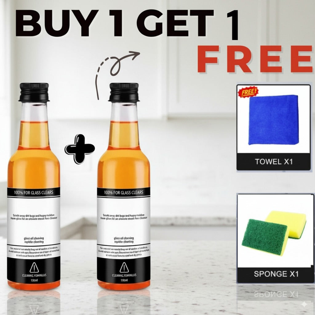 Glass Cleaning Agent Powerful Stain Remover 100ml