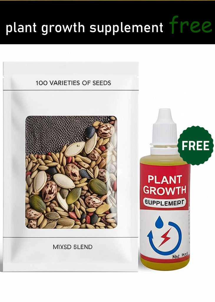 Buy Varieties of Flower Seeds (Pack of 100) And Get Plant Growth Supplement Free